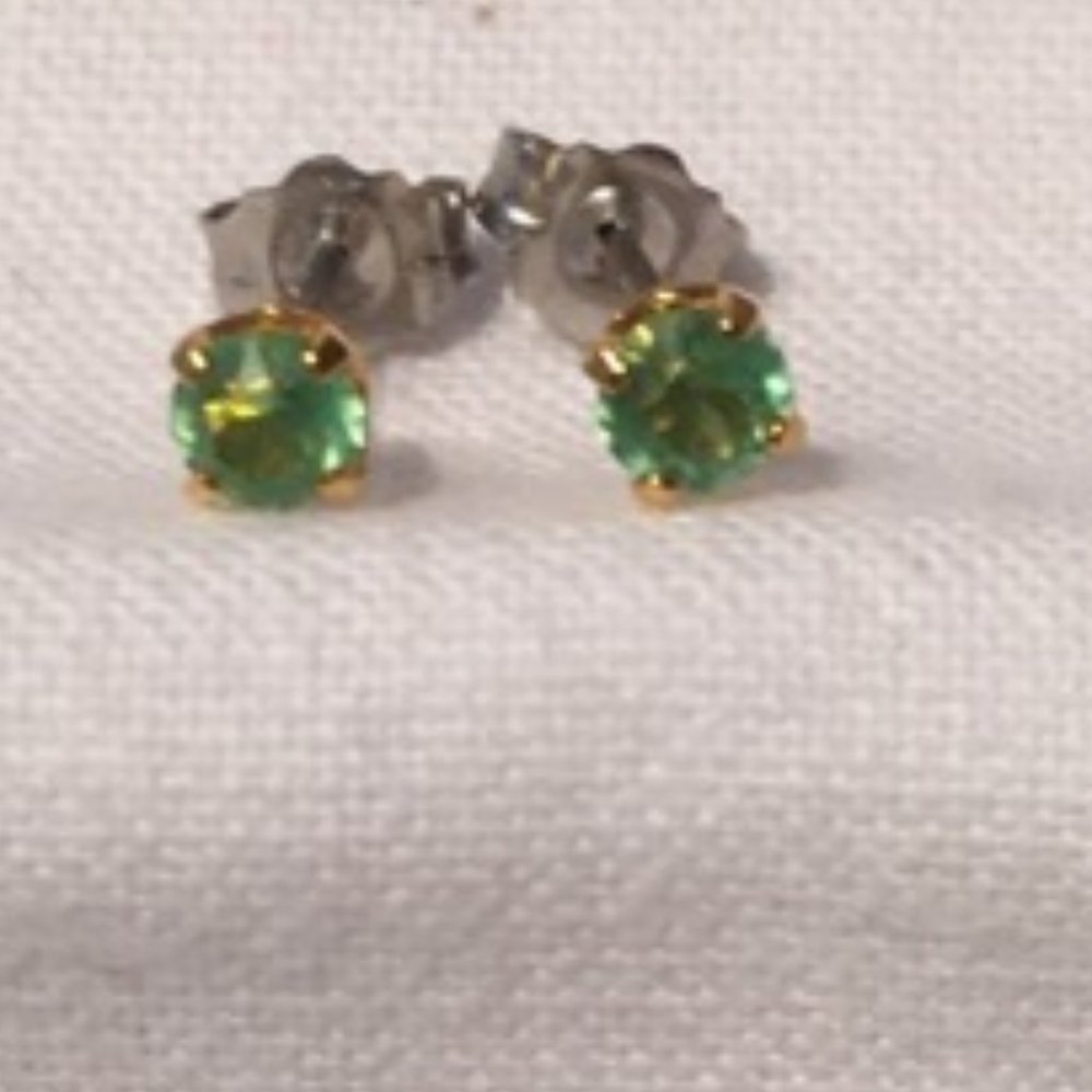 🌟HP🌟Coro Peridot Pendant & Studs - Picture 5 of 7